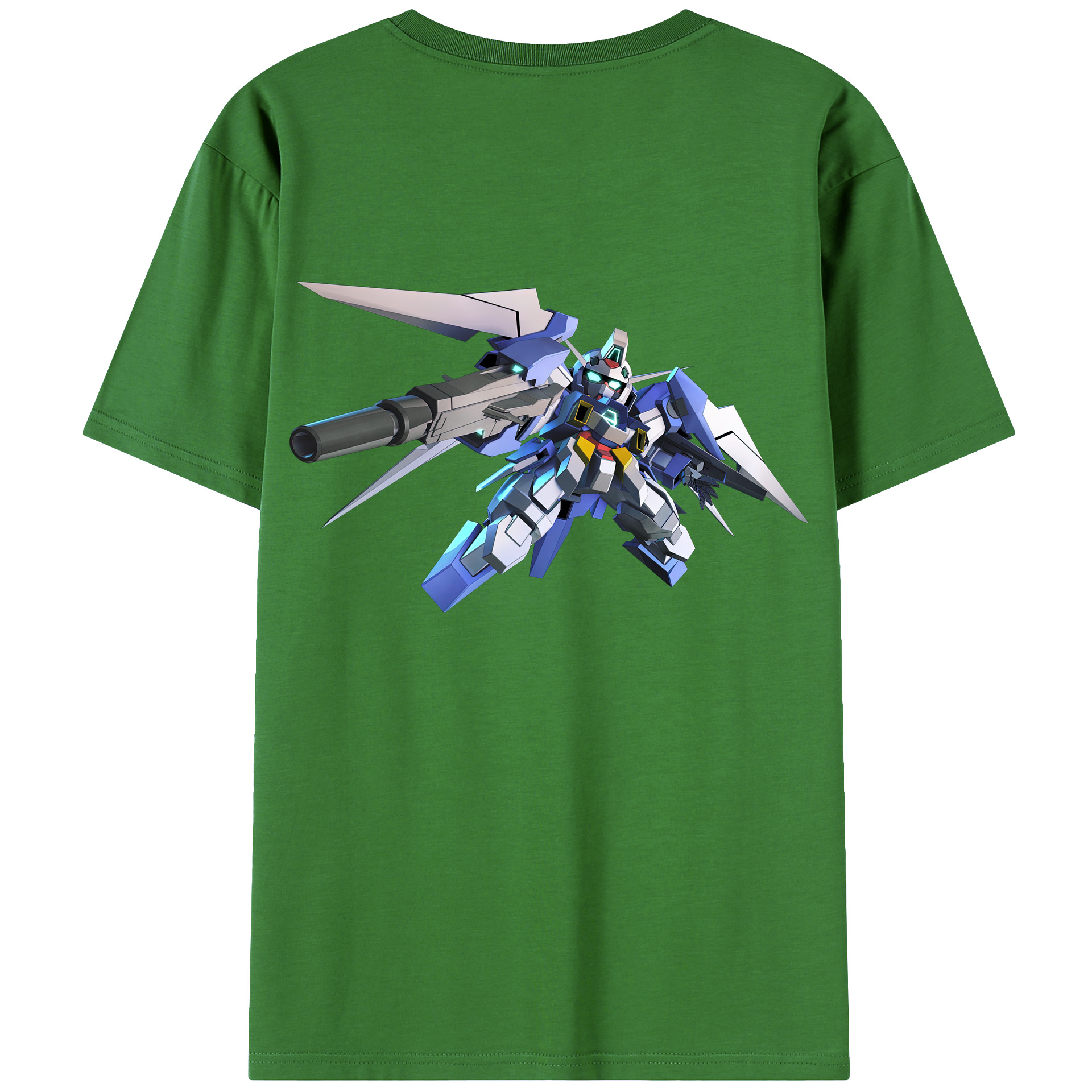 （画像用） 機動戦士ガンダム Mobile Suit Gundam レディース半袖Tシャツ(バックプリント)